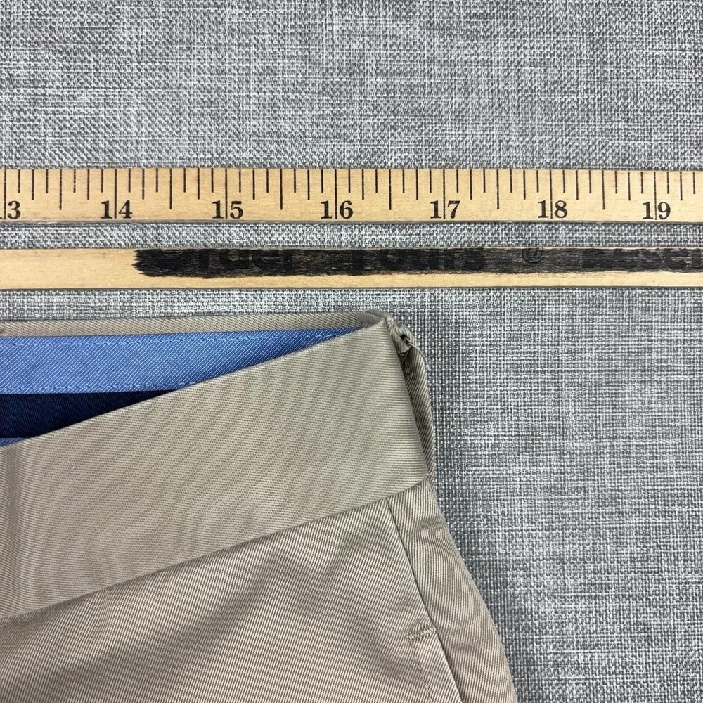 Brooks Brothers Pants Mens 33x30 Beige Lightweight Advantage Chino Clark